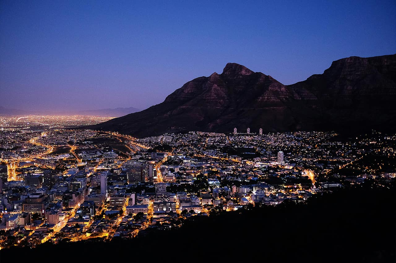 africadosul-capetown-noite-aerea